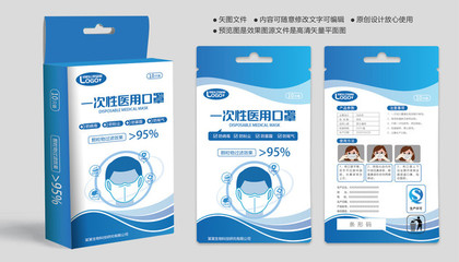 KN95口罩與退燒用品包裝袋設計 安全、實用與品牌融合